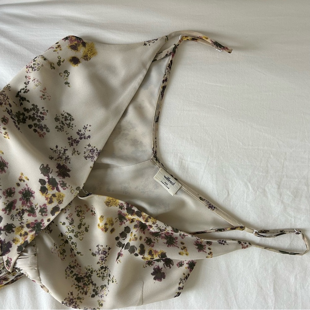 Aritzia Wilfred Beaune Floral Midi Dress - Picture 3 of 5